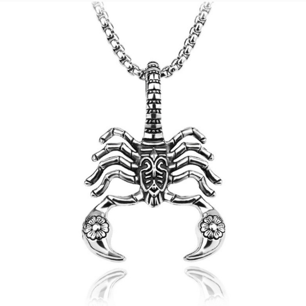 Men Scorpions Stainless steel Necklace
